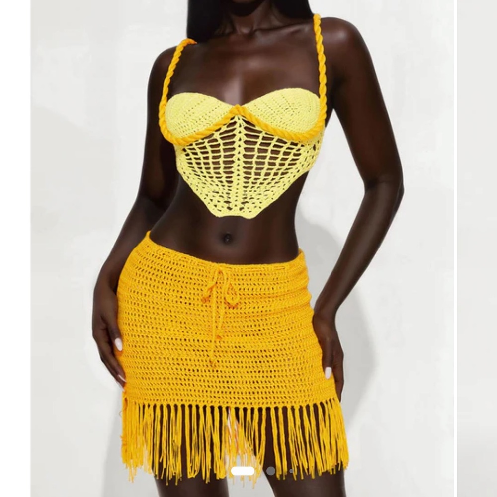 Fashion Nova Skirt Set